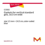 Merck Gaskets for vertical standard gels, 16.5 cm wide