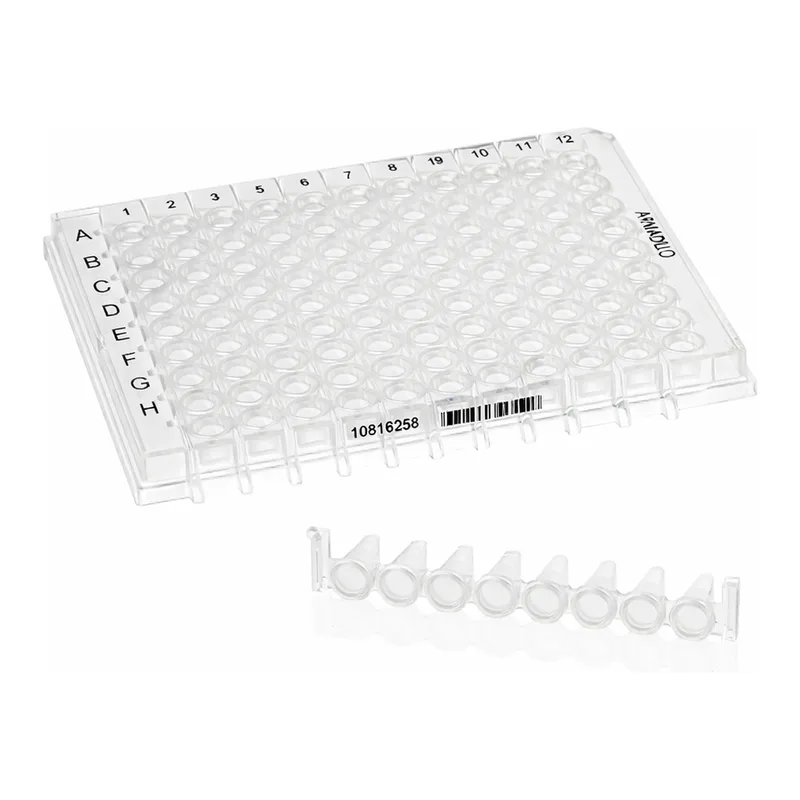 Thermo Fisher Scientific Armadillo Low-Profile PCR Strip Plate, 96 well, clear, white well, bulk