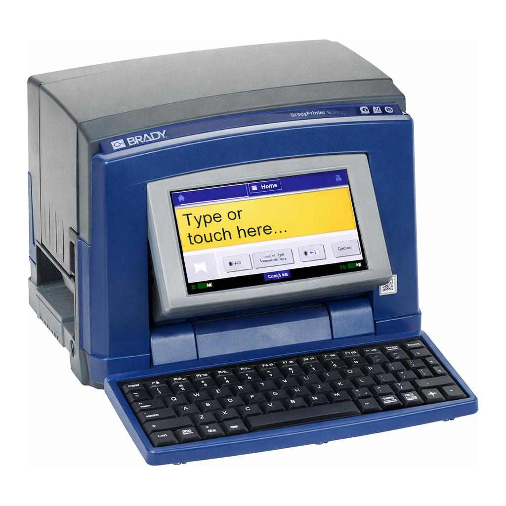 Brady BradyPrinter S3100 Sign and Label Printer with Workstation Safety and Facility ID Software