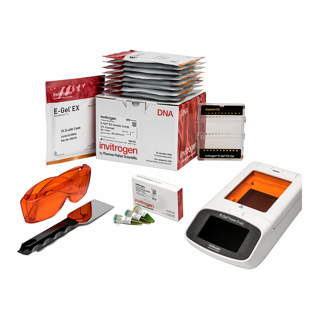 Thermo Fisher Scientific E-Gel Power Snap Electrophoresis Device Starter Kit, EX DC 2%