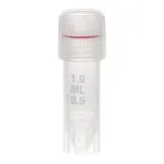 AS ONE Cryo Vial Lip Seal Type 1.2mL Outer Screw, Self-Standing Type