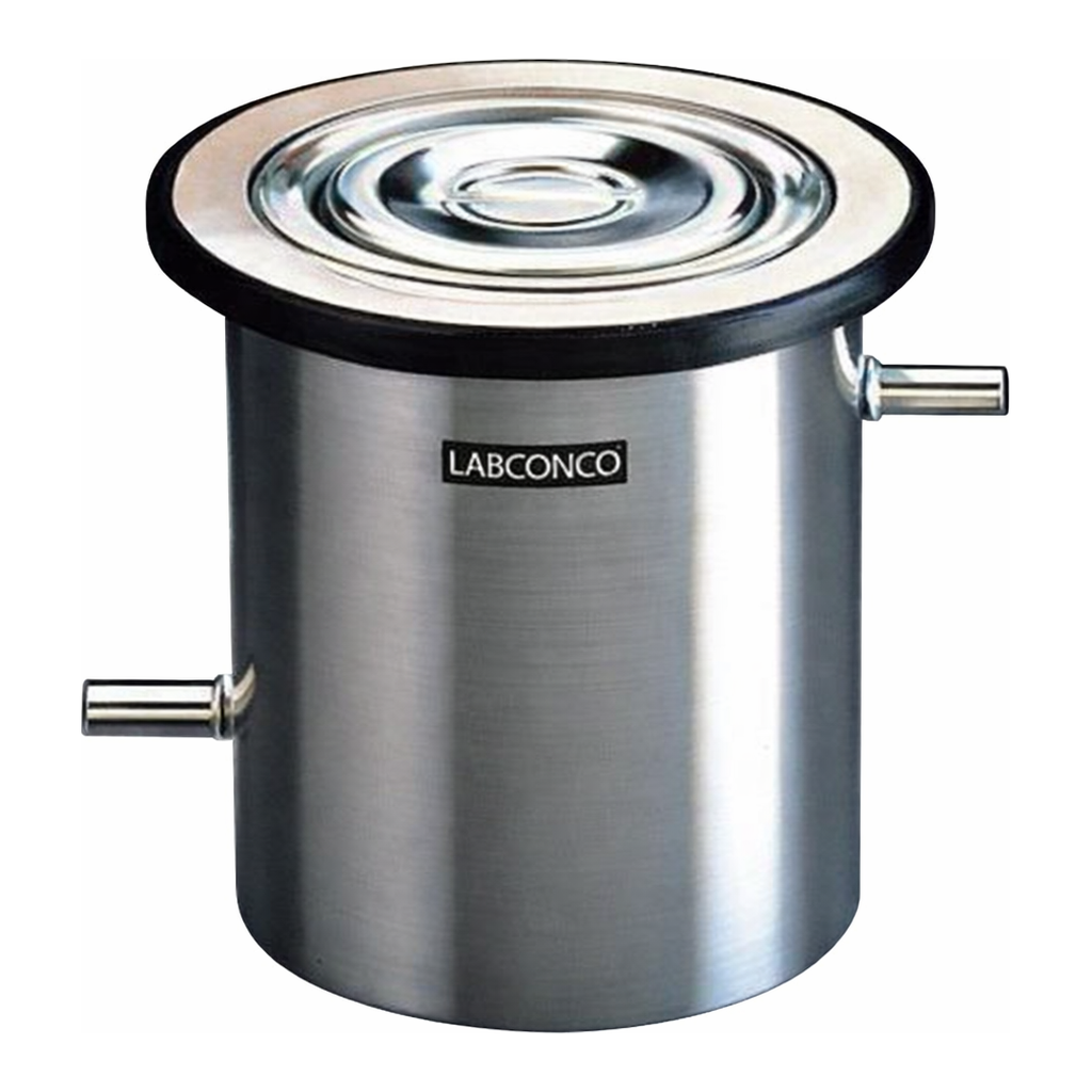 Thermo Fisher Scientific Secondary Vacuum Traps, 1/2 in.; Ice Trapping Capacity: 900mL; Dia.x H: 7-7/8 x 9-3/4 in.