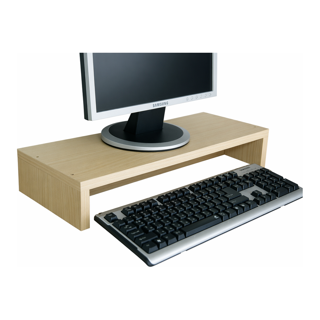 OFFICENEX [P]모니터받침대 1단/550*218*85/망펄비치