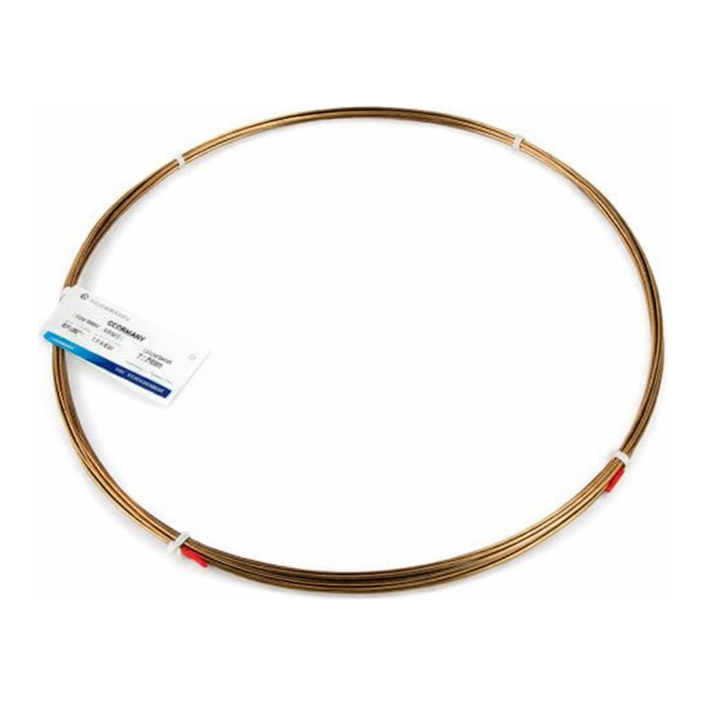 Restek Tubing, Sulfinert, 304SS Welded/Drawn Tubing .030in ID x 1/16in OD Sulfinert, 15ft Roll