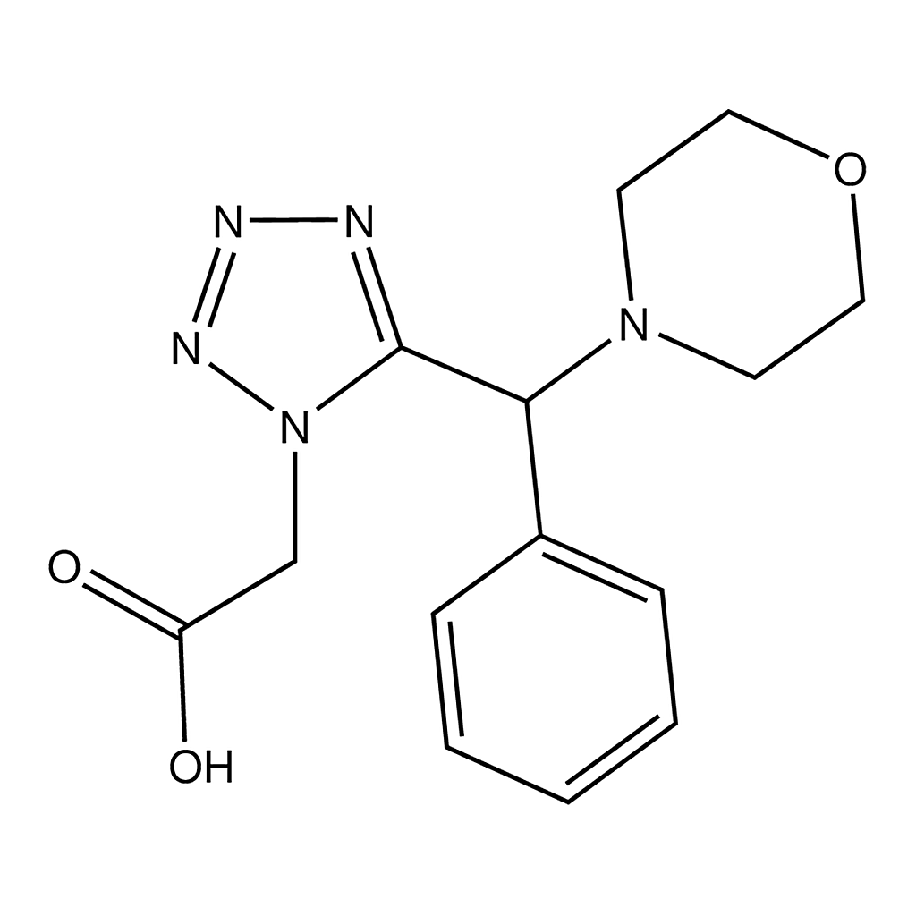 Merck (5-[Morpholin-4-yl(phenyl)methyl]-1H-tetrazol-1-yl)acetic acid