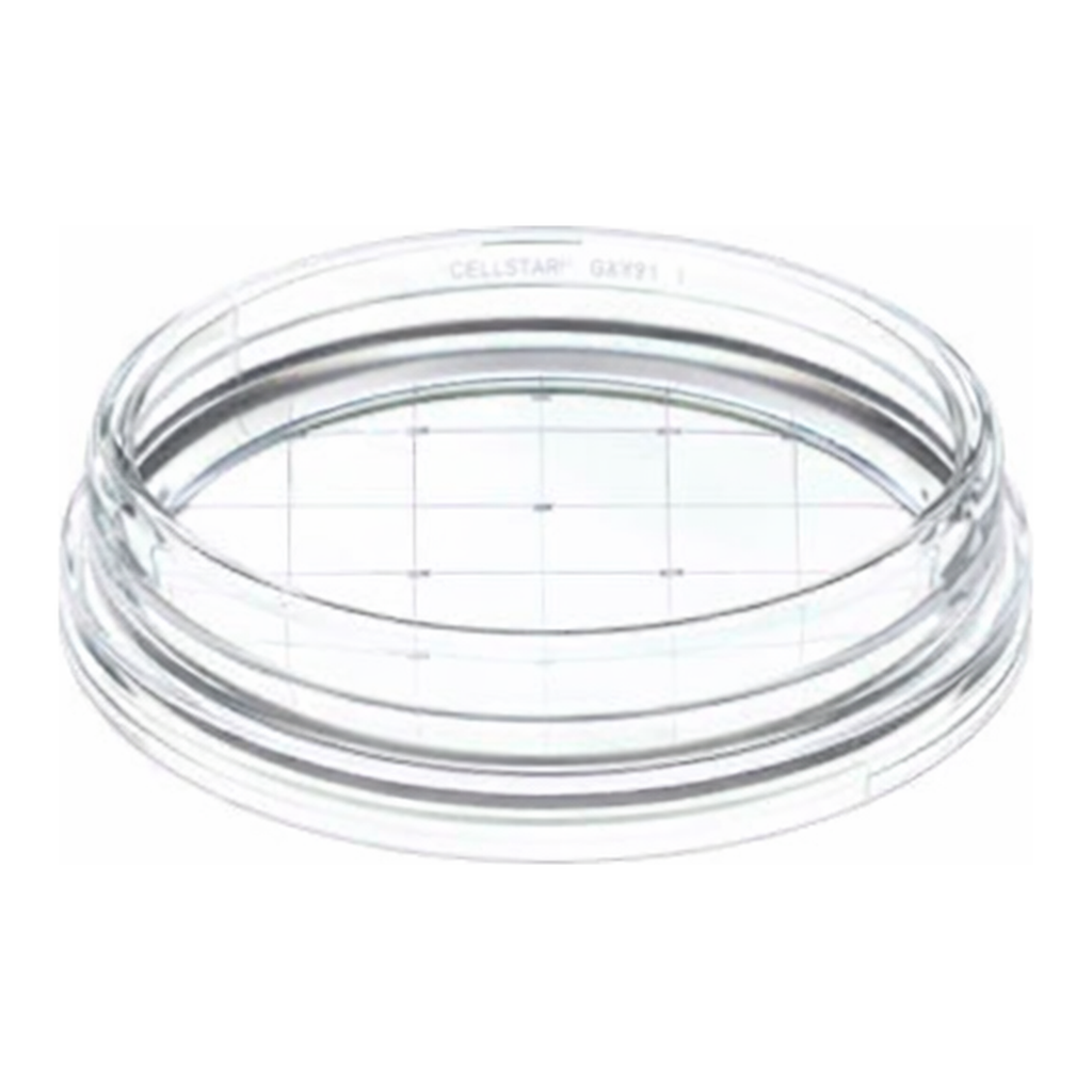 Greiner Bio One CONTACT DISH, PS, 65/15 MM, WITH VENTS,GRADUATED BOTTOM, STERILE, 20 PCS./BAG