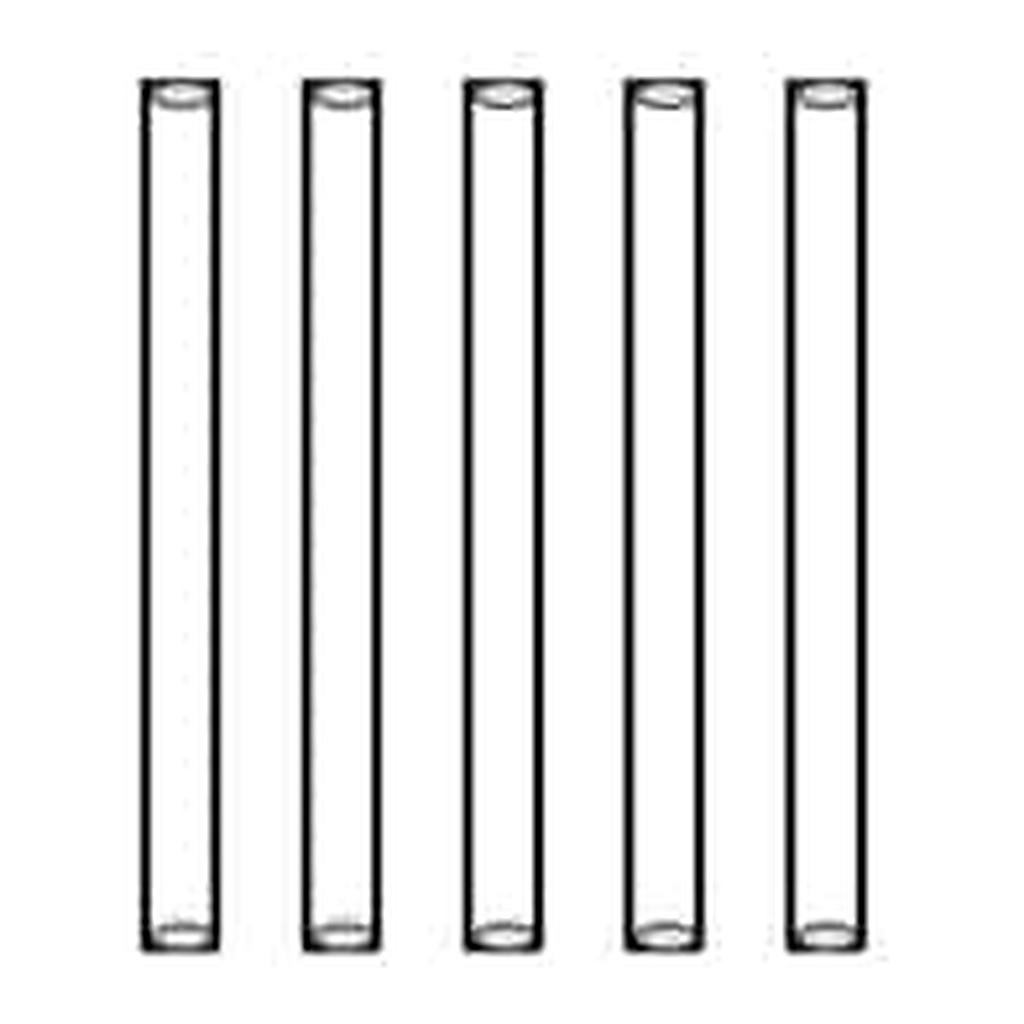 Waters Tubing, PTFE, .062 in x .01 in x .75 in, 5/pk