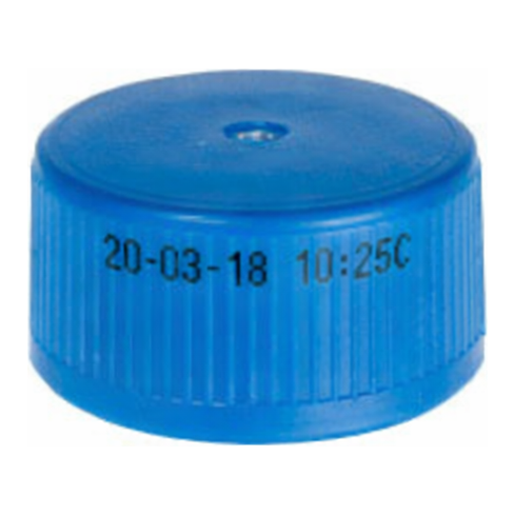 Greiner Bio One SCREW CAP, 12 MM, BLUE, WITH O-RING,FOR CAT.-NO. 716XXX/717XXX/722XXX, 500 PCS./BAG, 5.000 PCS./BOX