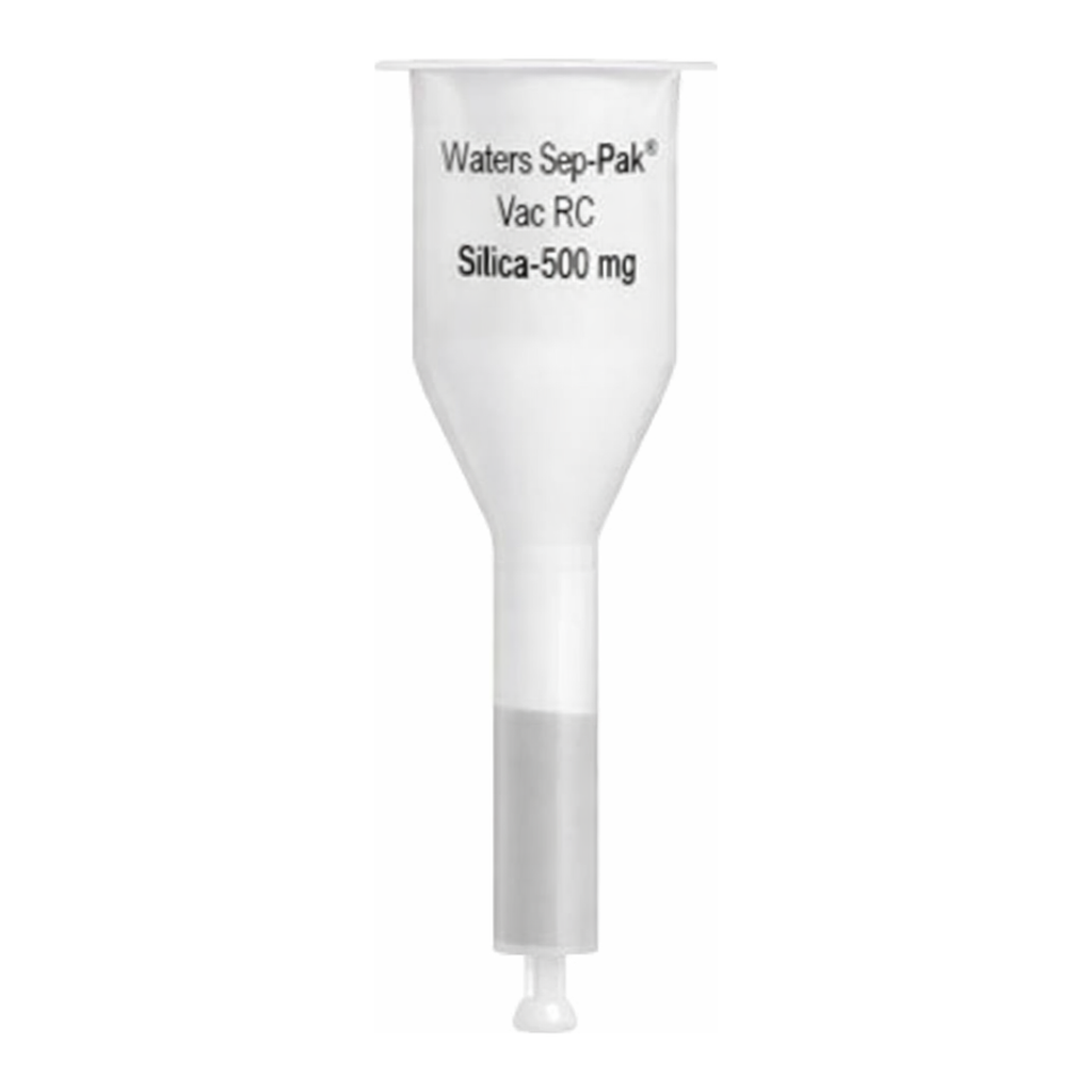 Waters Sep-Pak Silica 3 cc Vac RC Cartridge, 500 mg Sorbent per Cartridge, 55 - 105 µm, 50/pk