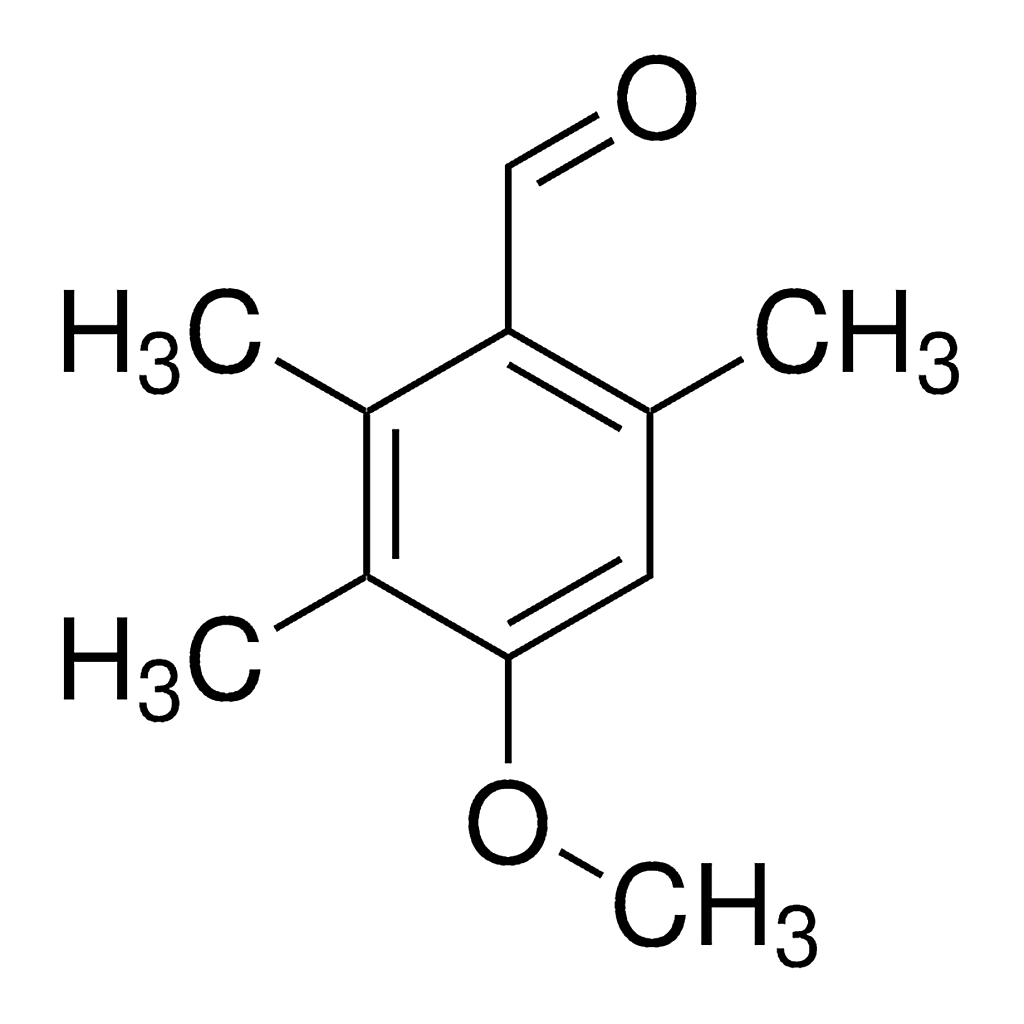 Merck 4-methoxy-2,3,6-trimethyl-benzaldehyde
