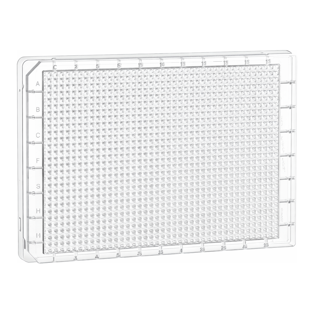 Greiner Bio One MICROPLATE, 1536 WELL, PS, F-BOTTOM, HIBASE,CLEAR, MICROLON, HIGH BINDING, STERILE, 15 PCS./BAG