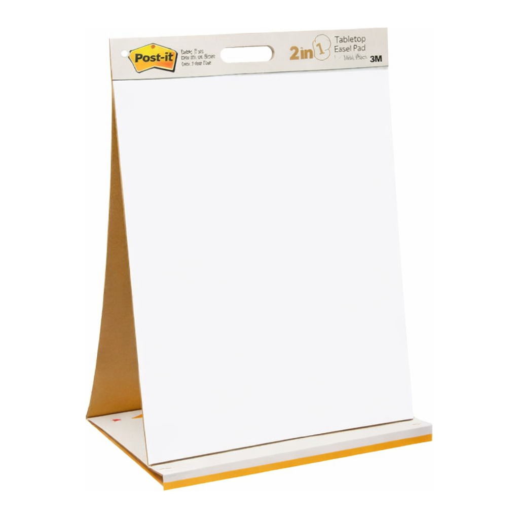 OFFICENEX 3M 포스트잇 이젤패드 563 테이블탑 2 in 1(50.8x61cm)