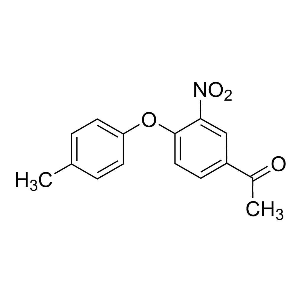 Merck 1-(4-(p-Tolyloxy)-3-nitrophenyl)ethanone