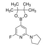 Merck 2-Fluoro-6-(pyrrolidin-1-yl)-4-(4,4,5,5-tetramethyl-1,3,2-dioxaborolan-2-yl)pyridine