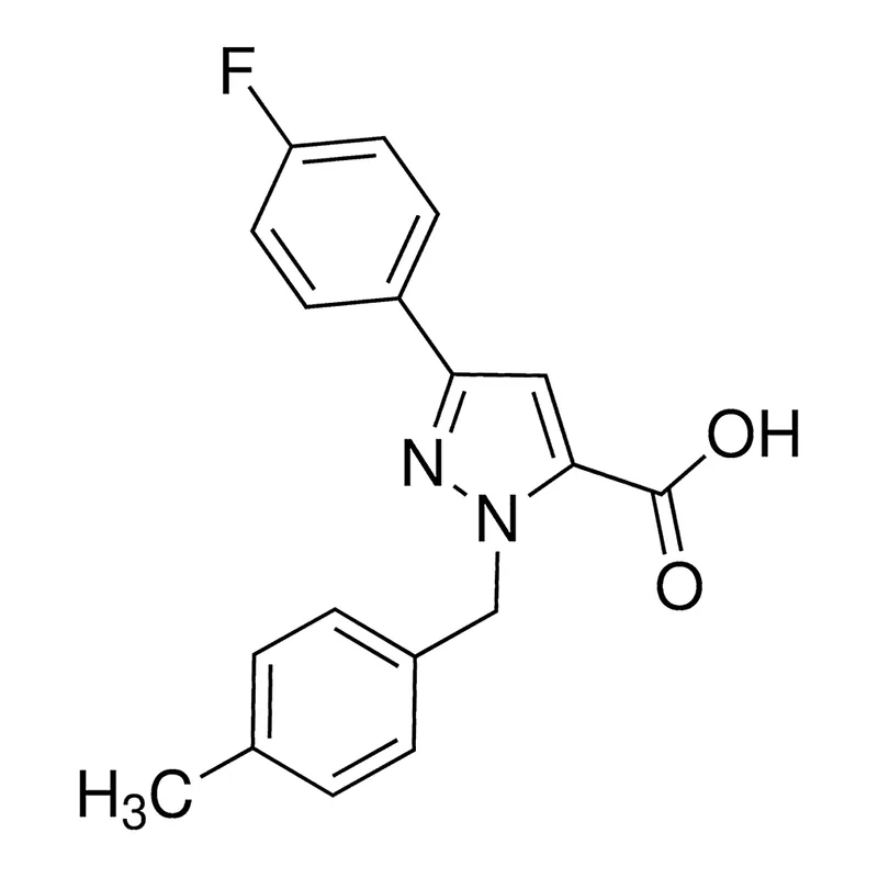 Merck 1-(4-Methylbenzyl)-3-(4-fluorophenyl)-1H-pyrazole-5-carboxylic acid