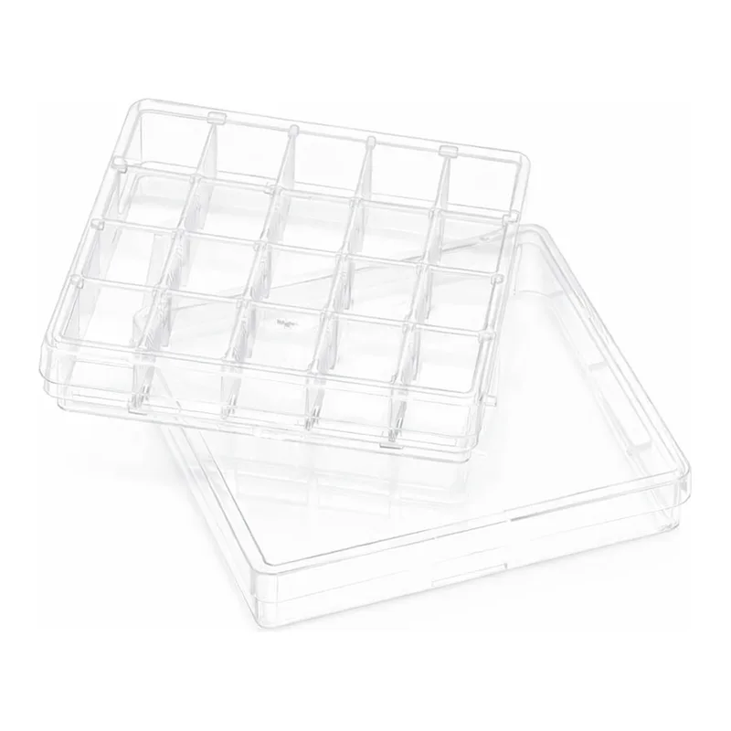 Thermo Fisher Scientific Sterilin 100mm Square Petri Dish, 25 compartments, none/vented