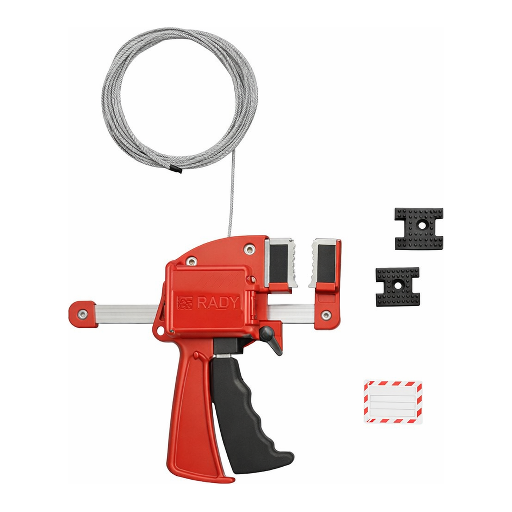 Brady Clamping Cable Lockout for Valves