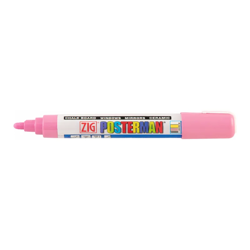 OFFICENEX 지그 포스터맨 수성 마카(2mm/핑크)