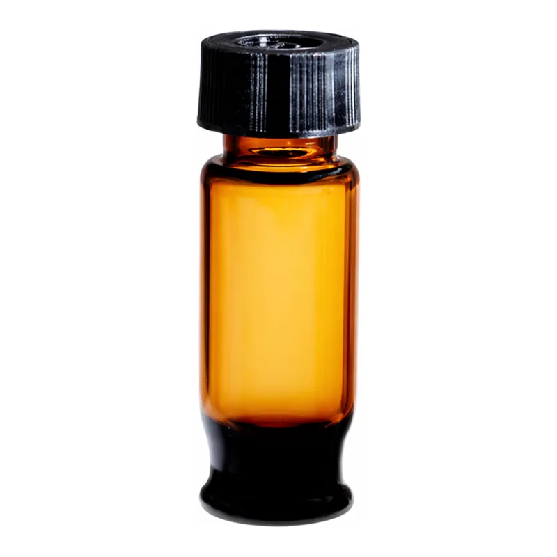 Waters TruView pH Control LCMS Certified Amber Glass, 12 x 32 mm, Screw Neck Vial, Max Recovery, with Cap and PTFE/Silicone Septum , 1.5 mL Volume, 100/pk