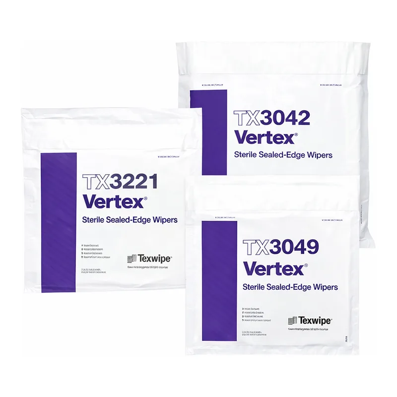 Texwipe VERTEX DRY CLEANROOM WIPERS, STERILE
