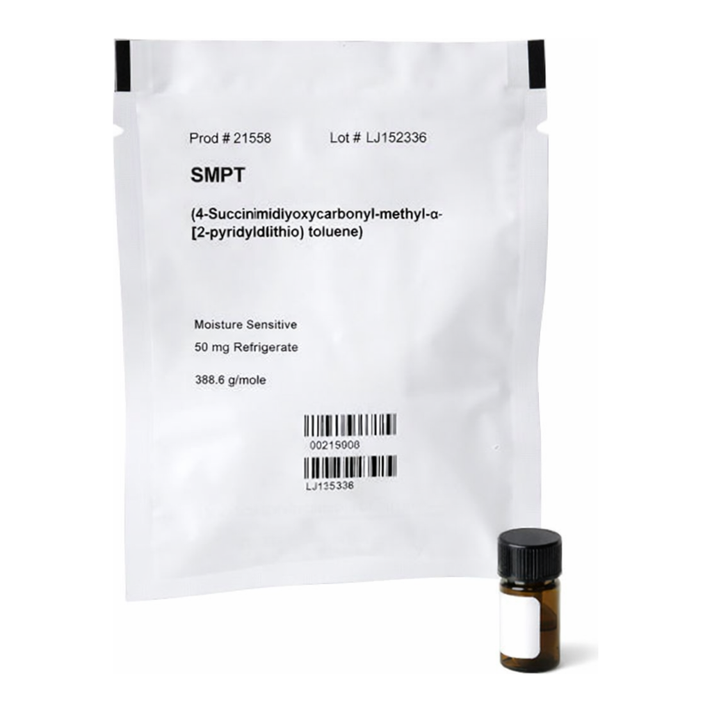 Thermo Fisher Scientific SMPT (4-succinimidyloxycarbonyl-alpha-methyl-α(2-pyridyldithio)toluene)