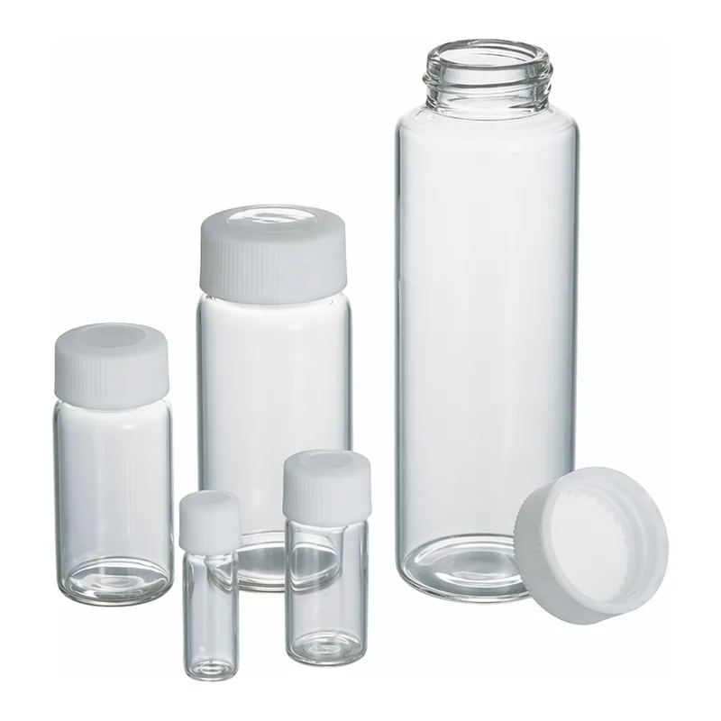 AS ONE Screw Tube Bottle Glass, 스크루관 병(낱개 판매)