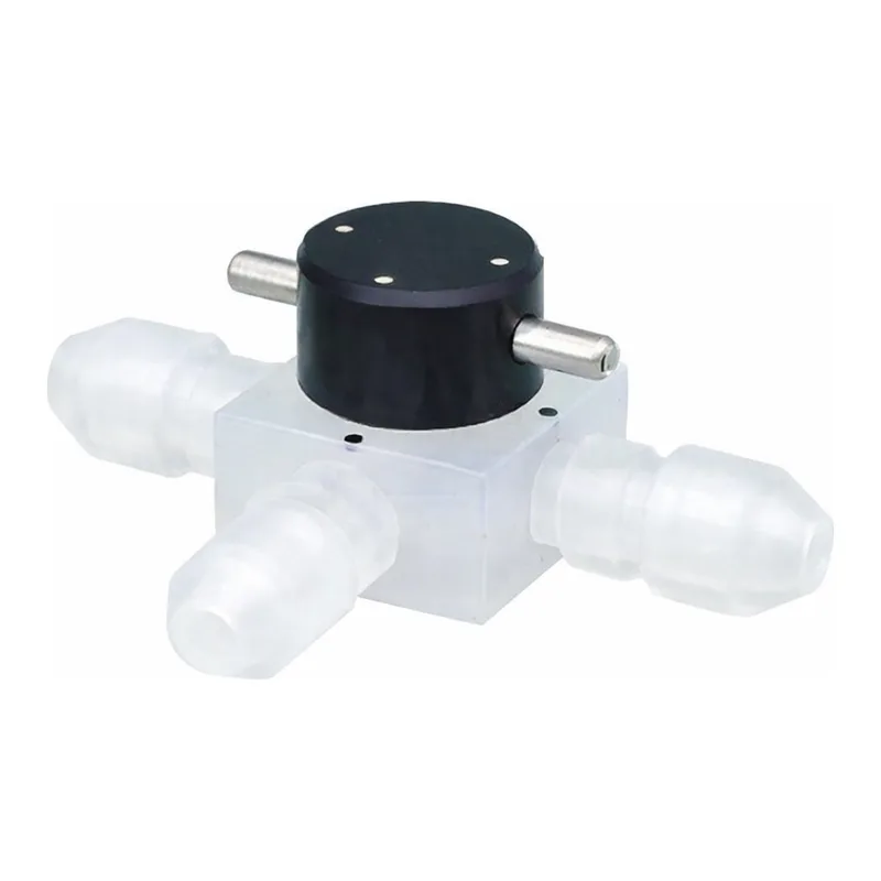 AS ONE NEOFLON RUSL CTFE 3-Way Valve, 네오플론 RUSL CTFE 3 방향 밸브