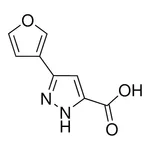 Merck 3-(3-Furyl)-1H-pyrazole-5-carboxylic acid
