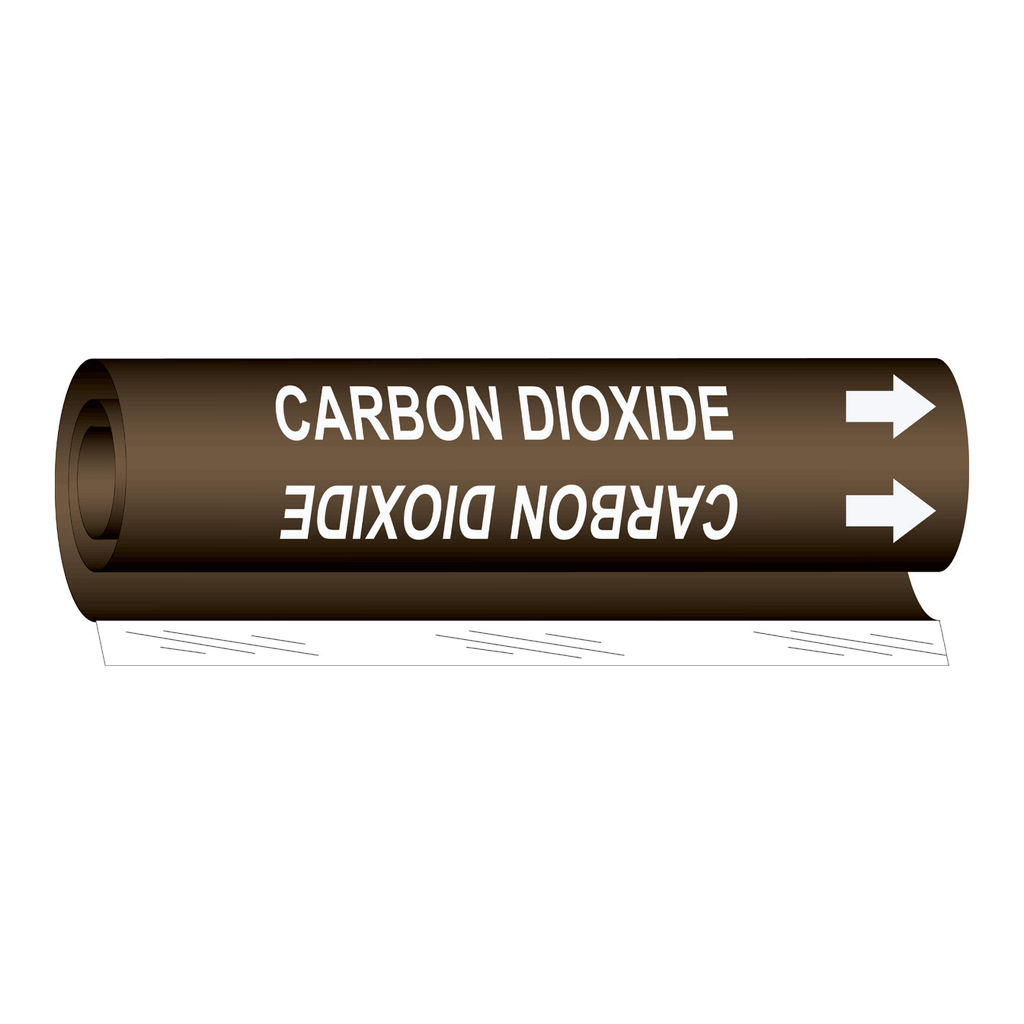 Brady CARBON DIOXIDE High Performance Pipe Marker