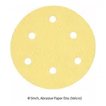 Daihan Science 연마 디스크샌더페이퍼 (벨크로), Φ5inch, Abrasive Paper Disc (Velcro)