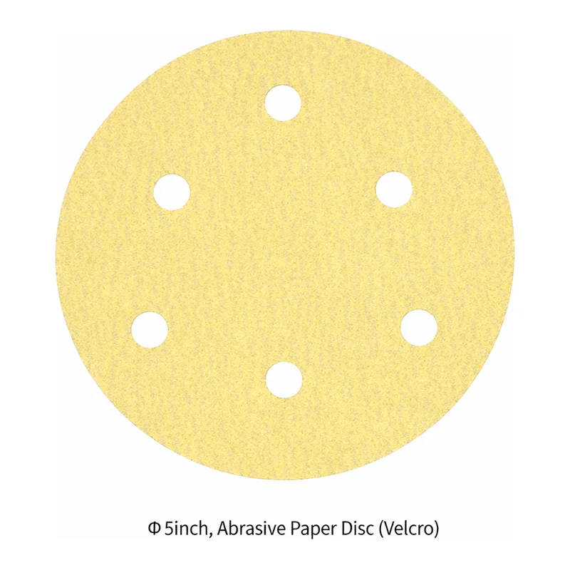 Daihan Science 연마 디스크샌더페이퍼 (벨크로), Φ5inch, Abrasive Paper Disc (Velcro)