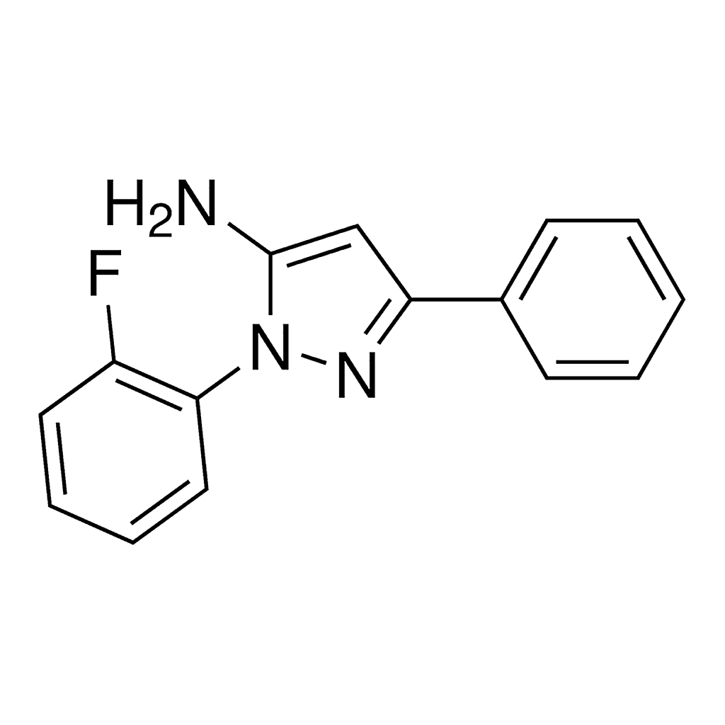 Merck 1-(2-Fluorophenyl)-3-phenyl-1H-pyrazol-5-amine