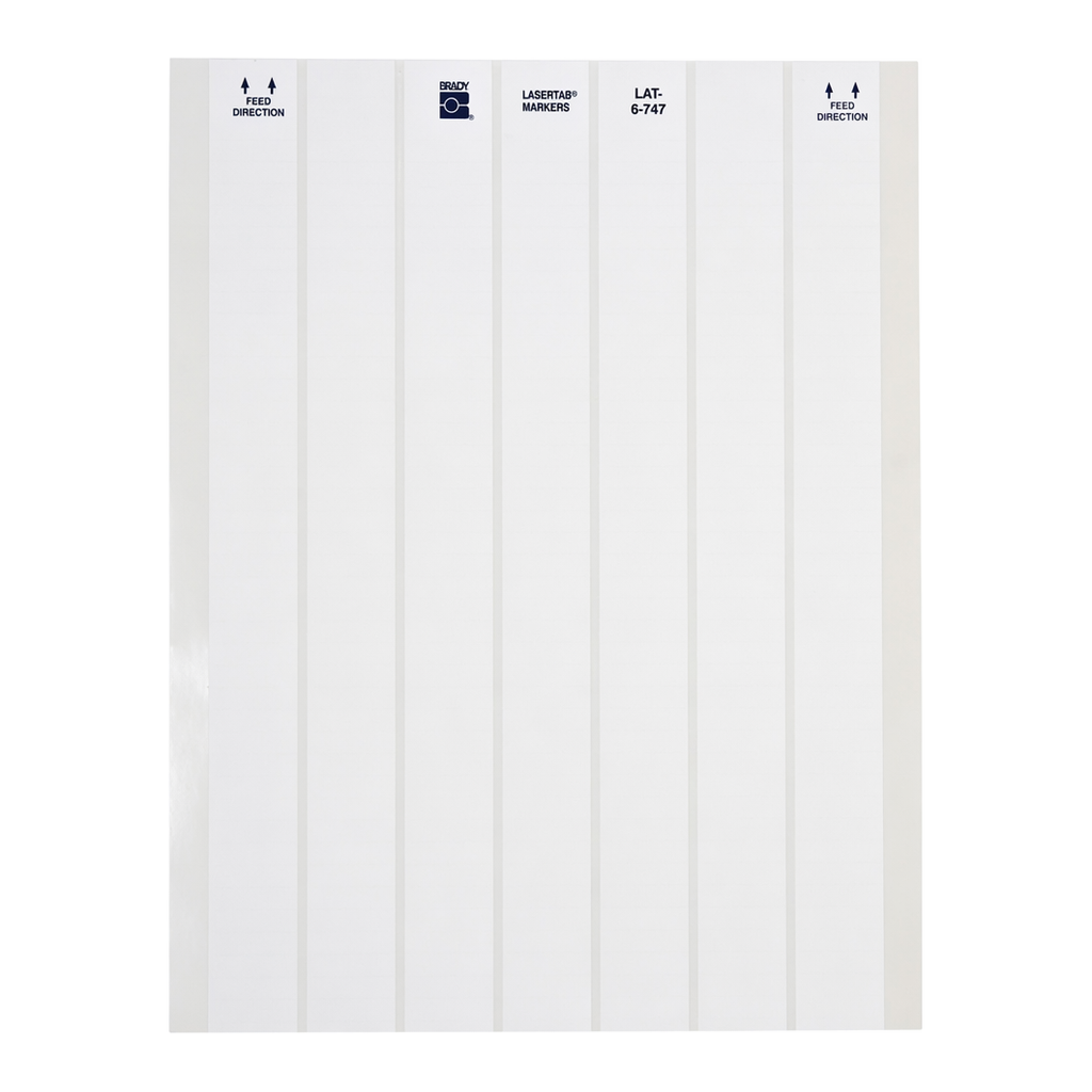 Brady LaserTab Polyester Labels