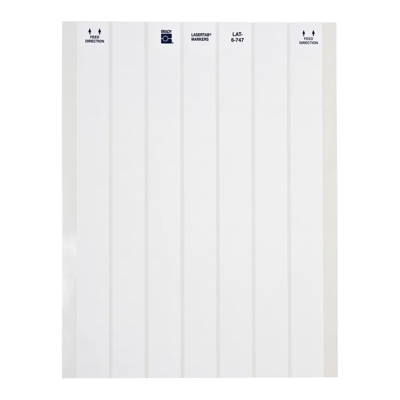 Brady LaserTab Polyester Labels
