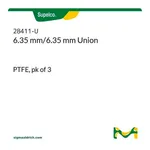 Merck PK3 6.35MM X 6.35MM UNION, PTFE