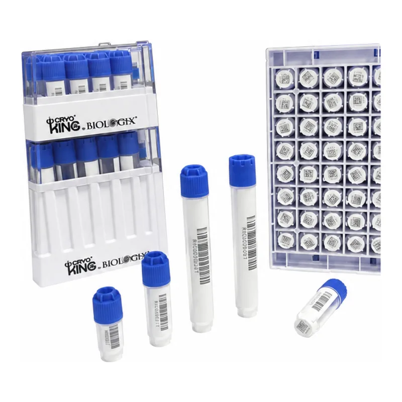 CryoKING SBS Format Vials, External Thread, Wide (1.0/2.0/5.0ml), Tube Only