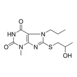 Merck 8-(2-HYDROXY-PROPYLSULFANYL)-3 - 50 MG&