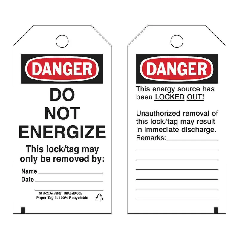 Brady Lockout Tags