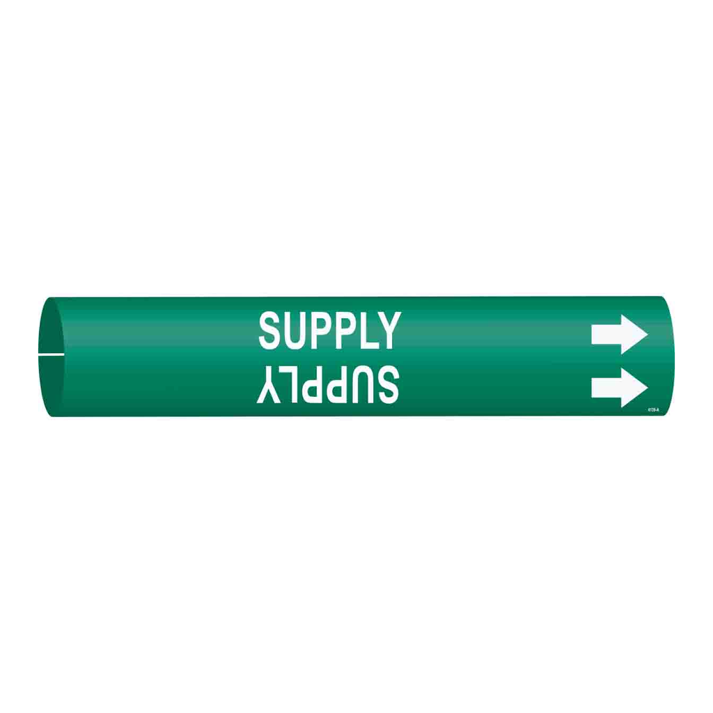 Brady SUPPLY Snap-On Pipe Marker