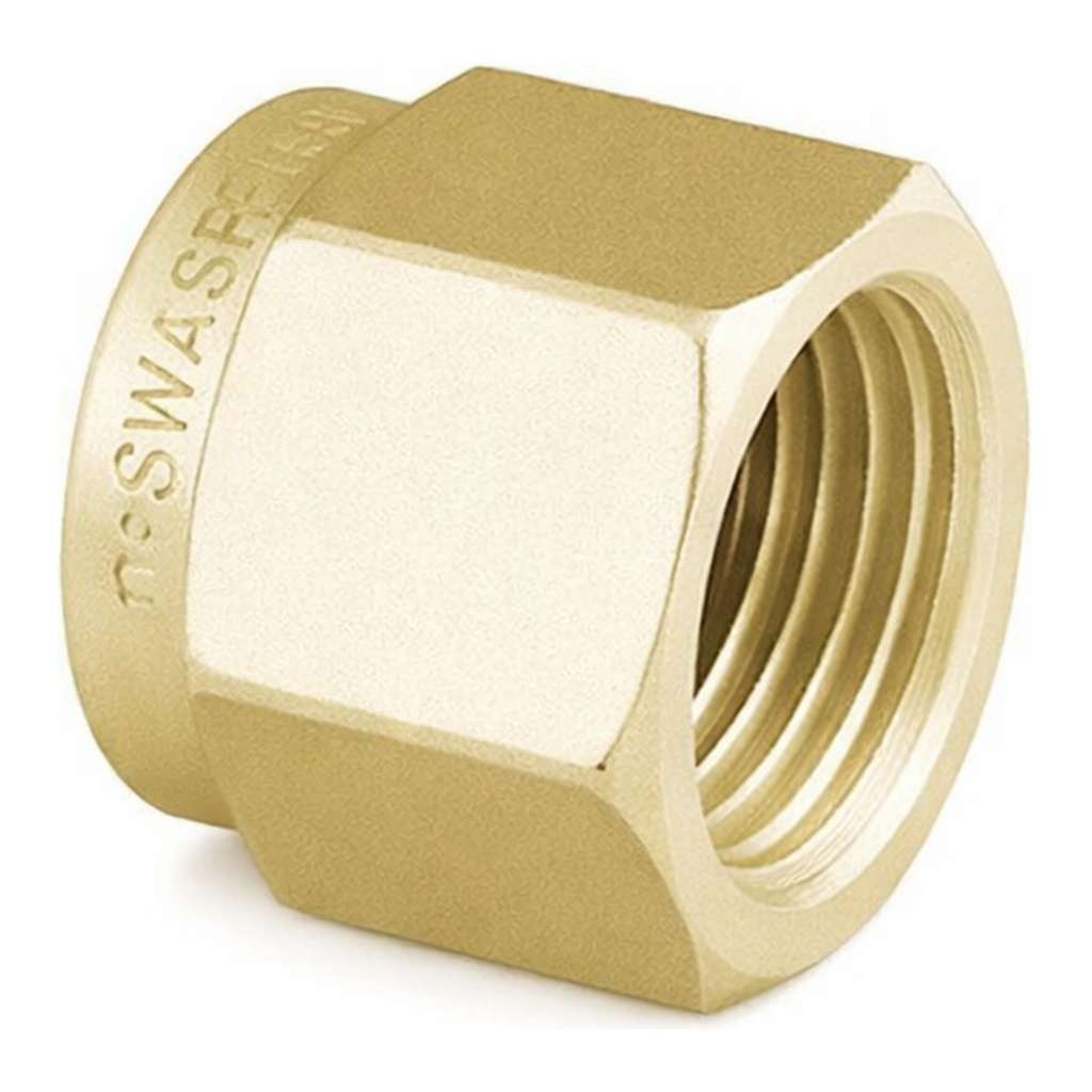 Restek Swagelok Fitting, Brass, 1/16in Plug, 5-pk
