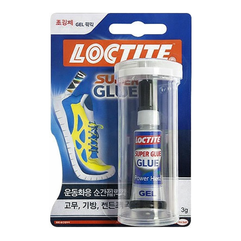 OFFICENEX 록타이트 수퍼글루 순간접착제 젤형 3g