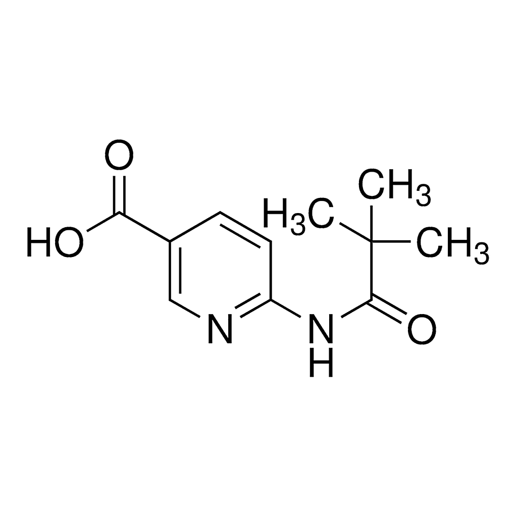 Merck 6-(2,2-Dimethyl-propionylamino)-nicotinic acid