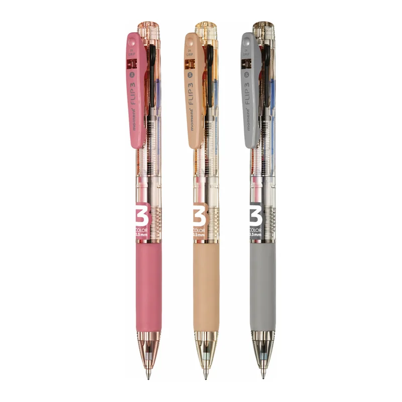 OFFICENEX 플립3 더스티로즈(0.5mm/모나미)