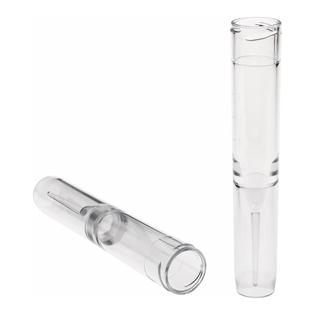 Daihan Science Simport PS 2.5㎖ Sample Tube for Roche Cobas Analyzer, Φ12.7×h75mm<br>With Grad