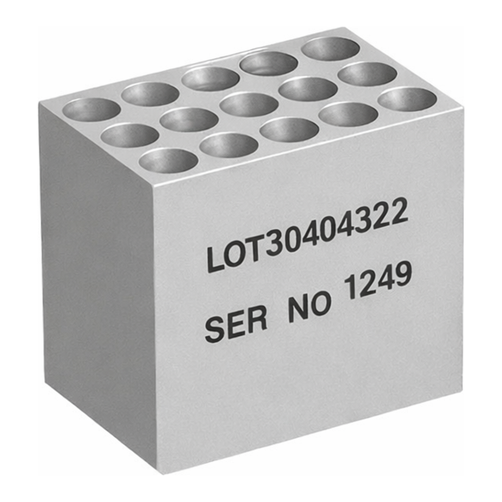 Greiner Bio One BLOCK, 15 X 12/13 MM TUBES,60 MM TALL, NO LID