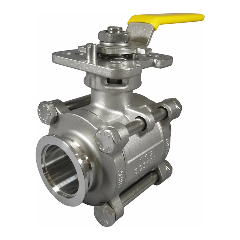 AS ONE Vacuum Ball Valve (NW Flange Connection), 진공 볼 밸브 (NW 플랜지 접속)