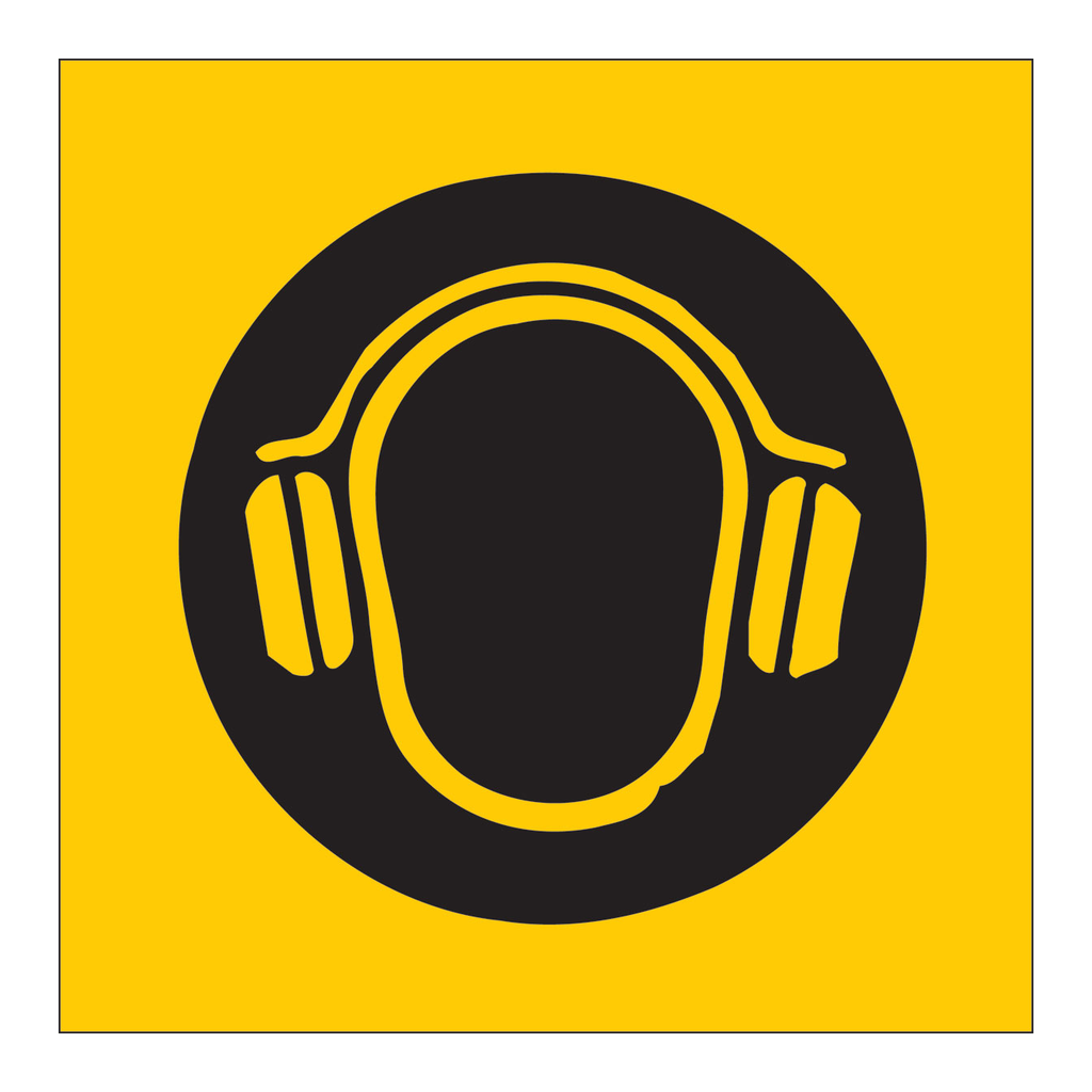 Brady Ear Protection Picto Sign