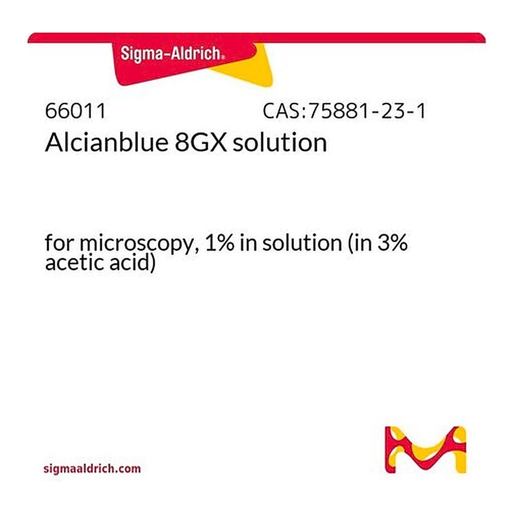 Merck Alcianblue 8GX solution