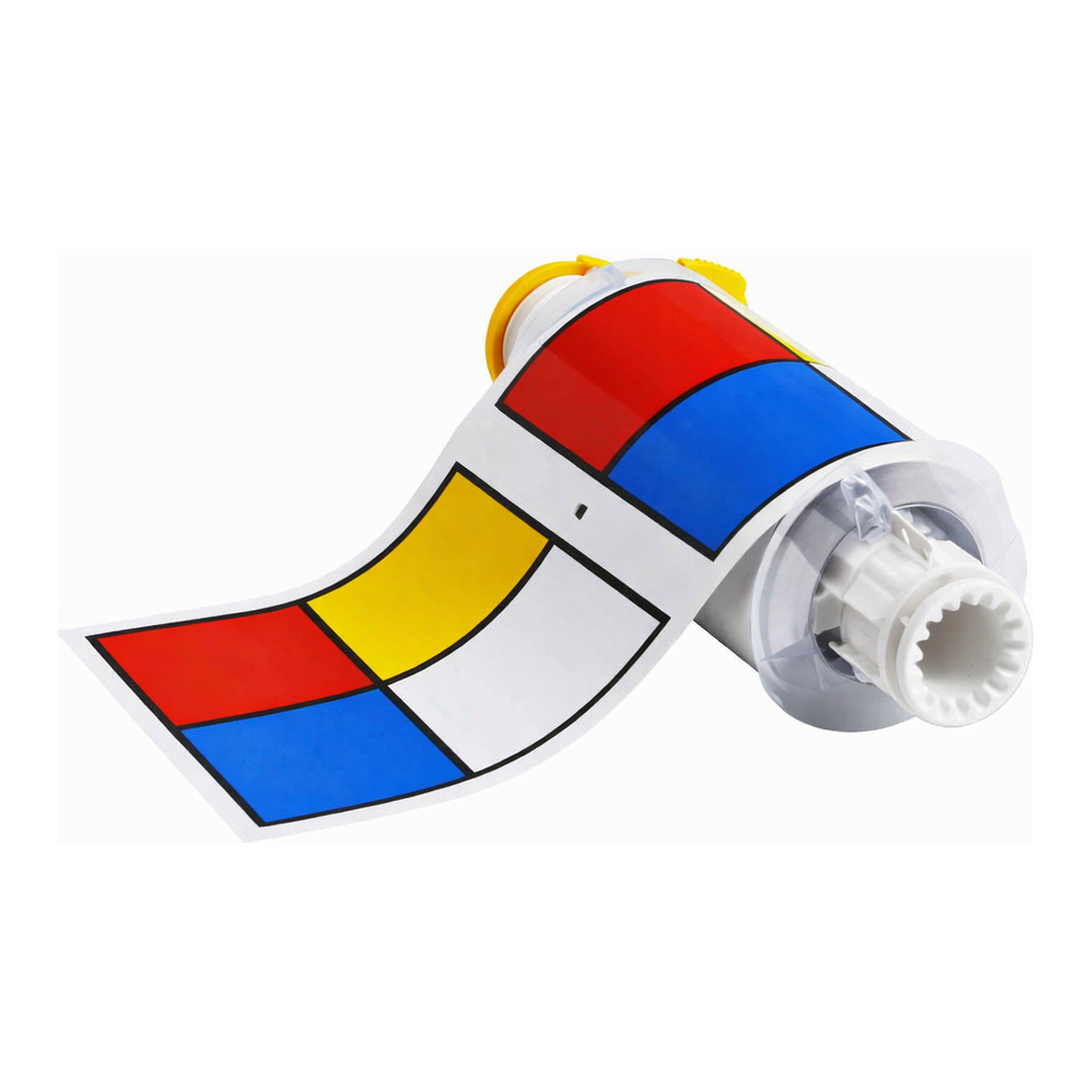 Brady All Weather Permanent Adhesive Vinyl Right-To-Know Labels for BBP85 Printer - 6" x 6", NFPA Diamond
