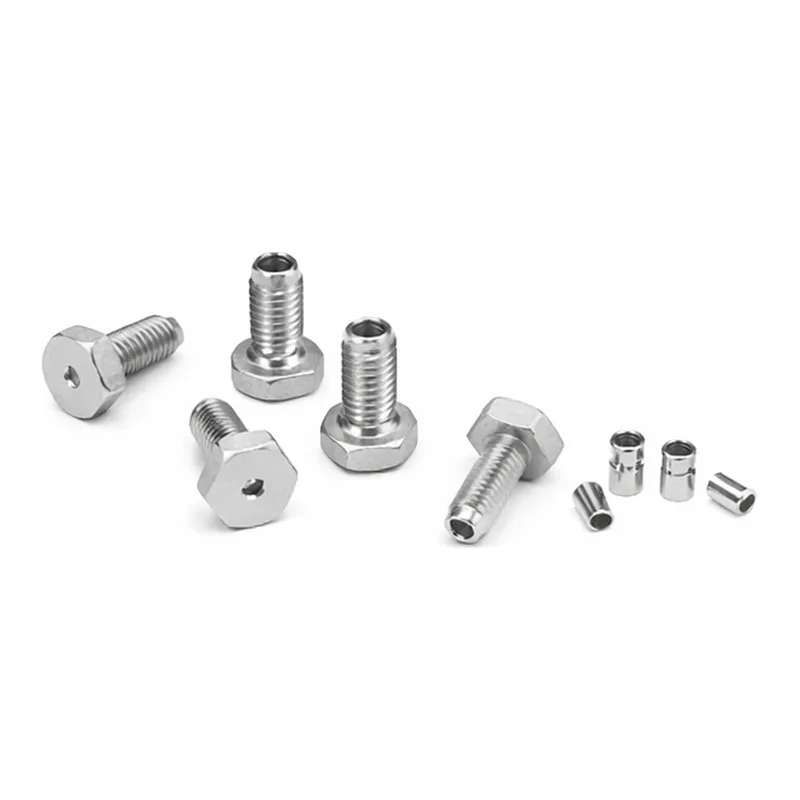 Agilent CL compression screws ferrules 5pk WAT